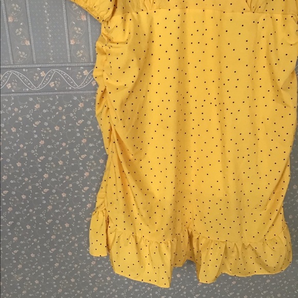 Yellow polka dot dress new - Picture 2 of 10